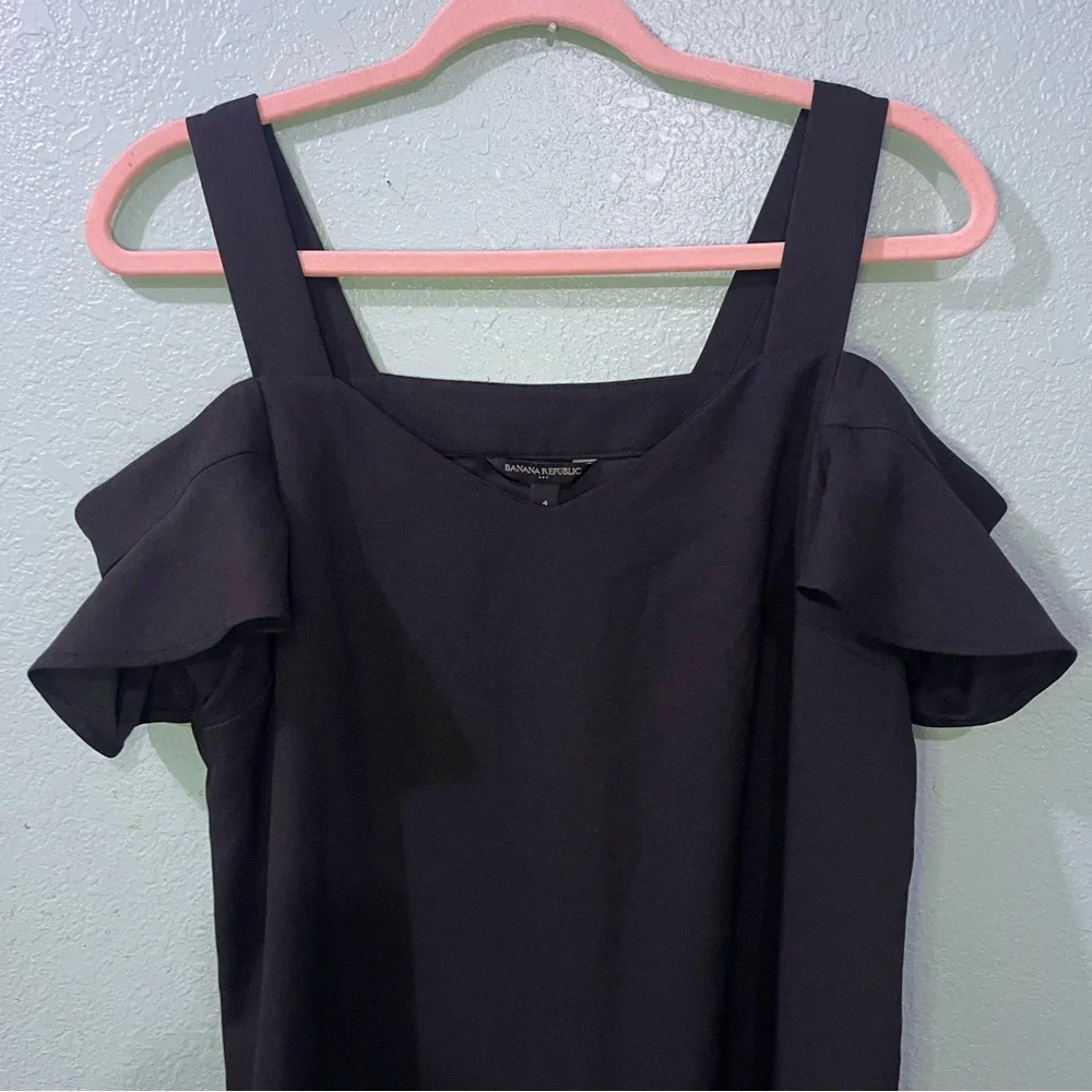 Banana Republic Black Mini Dress - Picture 4 of 5